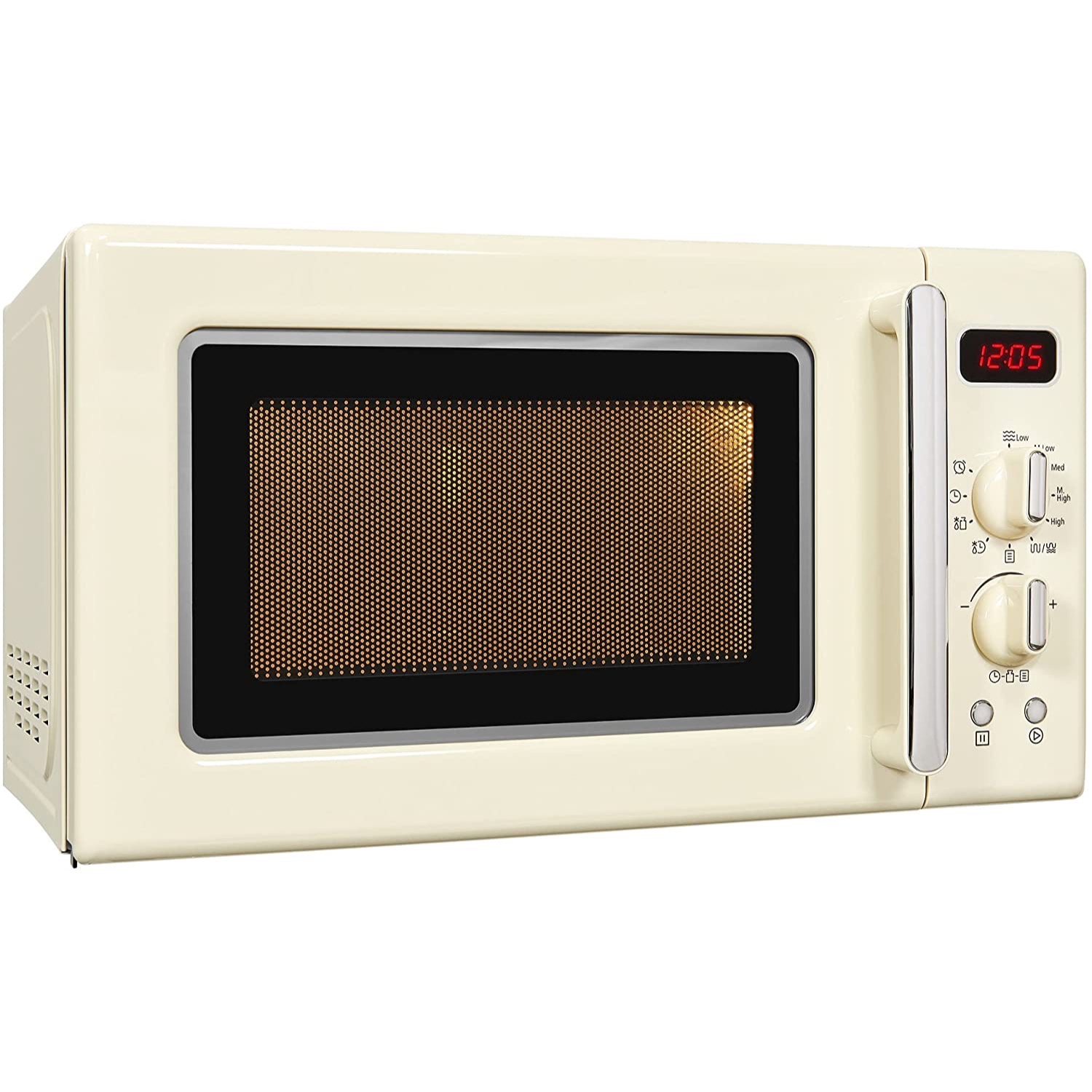 Microondas Retro RMW720-3GDIG Crema