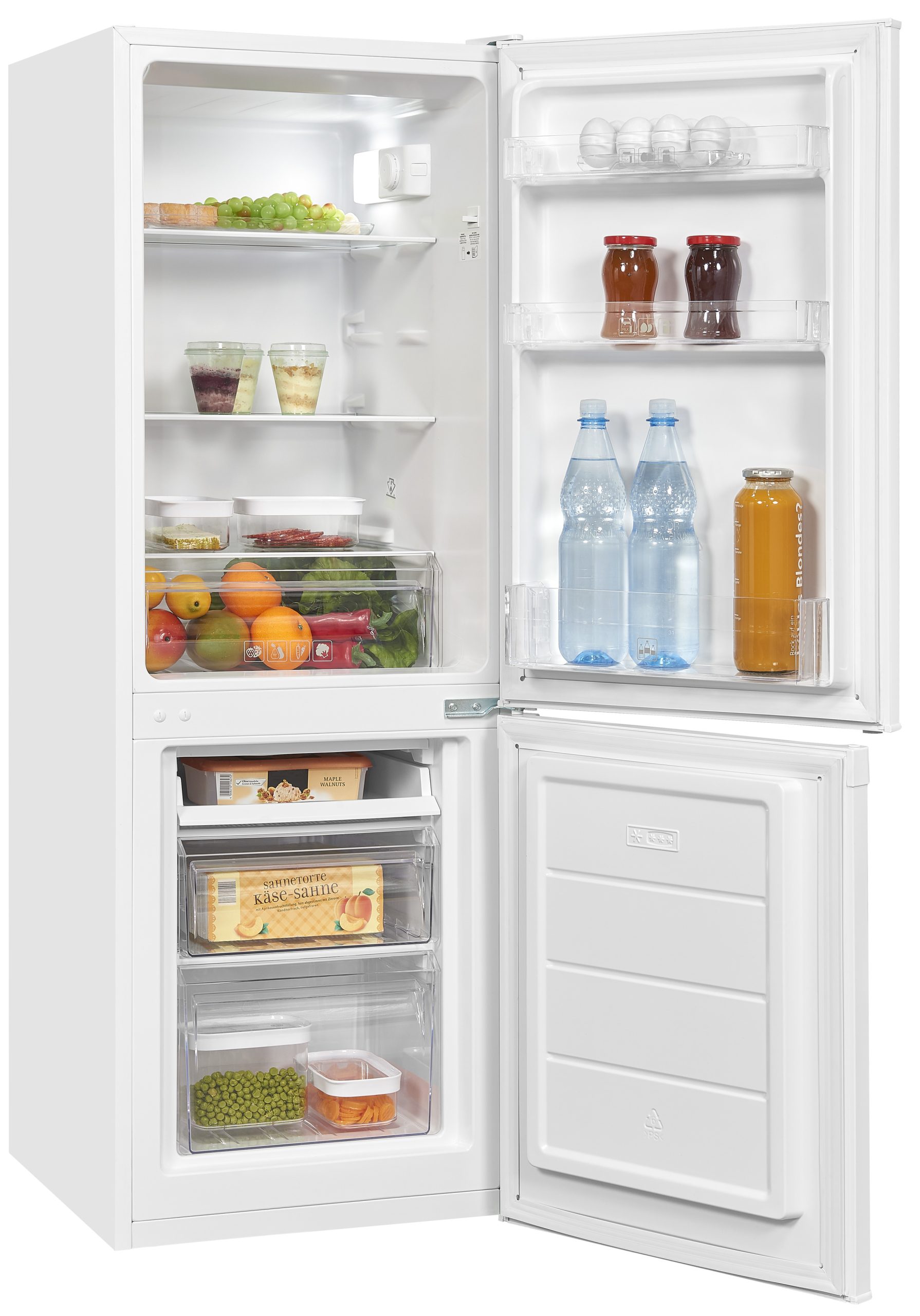 Frigorífico Combi KGC232-60-E-040E Blanco (Alto 143 cm)